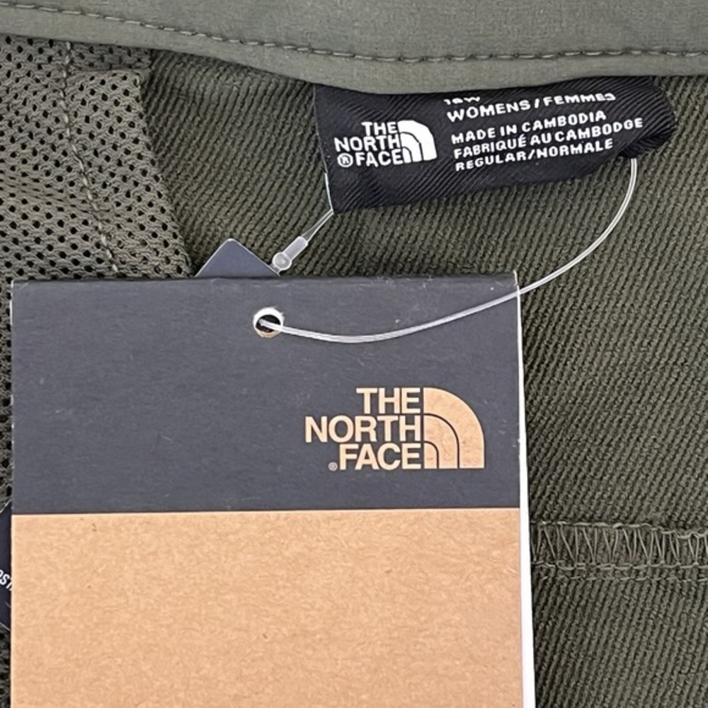 The North Face Women's Plus Bridgeway Zip-Of Taupe Green Pants Plus‎ Size 16 NWT - Picture 6 of 16